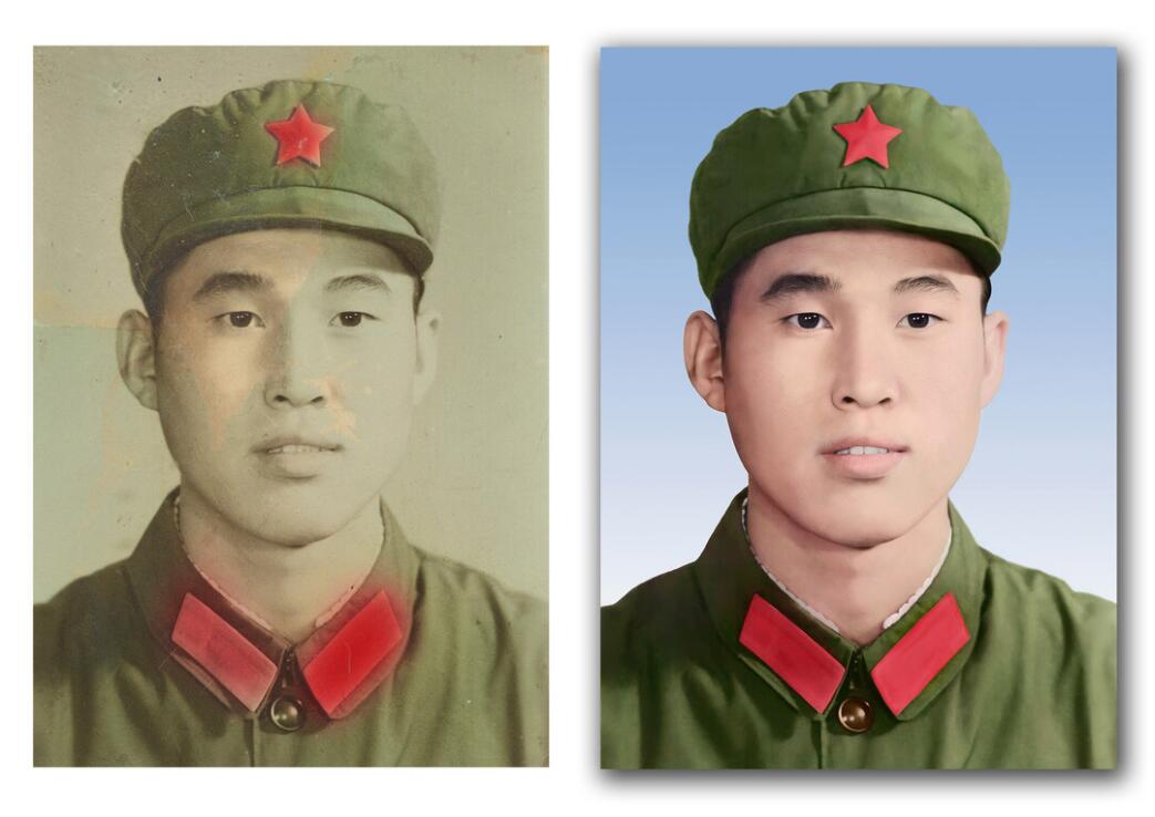 江阴破损照片修复-18